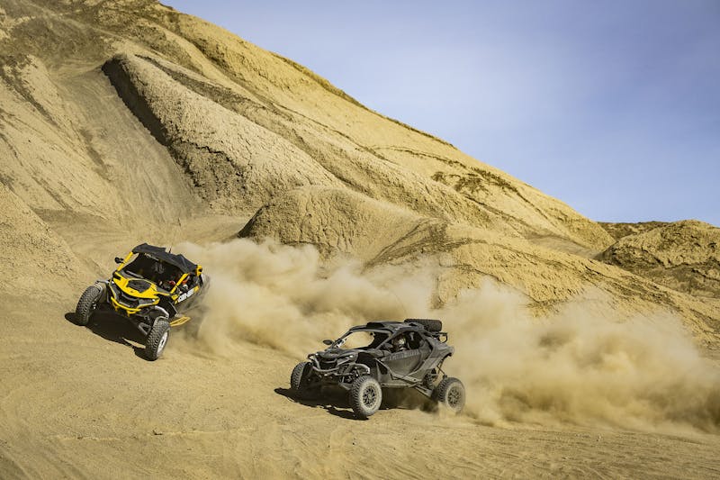With Age Comes Cage: Deegan And Pastrana Launch Can-Am UTVs