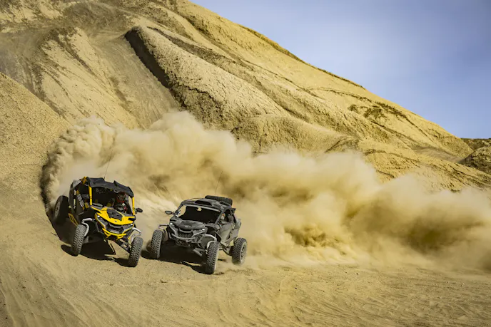 With Age Comes Cage: Deegan And Pastrana Launch Can-Am UTVs