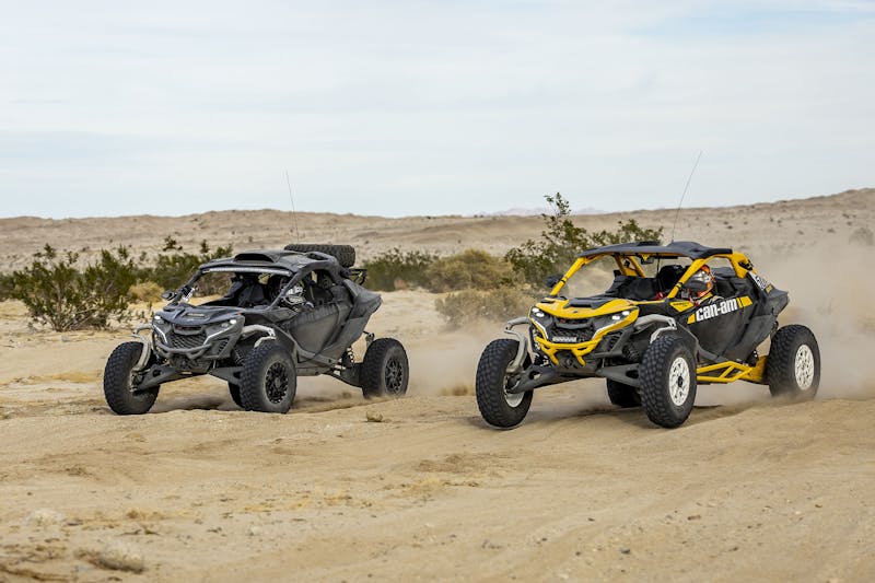 With Age Comes Cage: Deegan And Pastrana Launch Can-Am UTVs