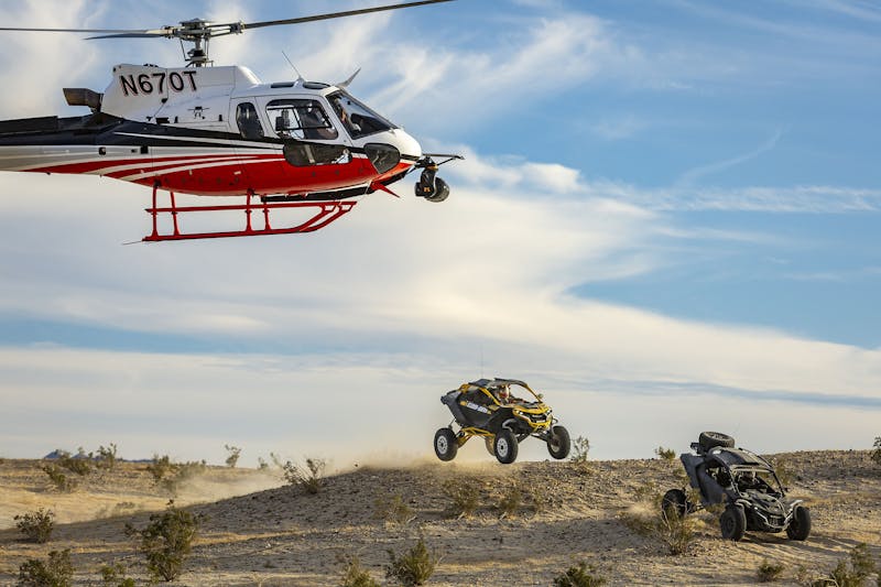 With Age Comes Cage: Deegan And Pastrana Launch Can-Am UTVs