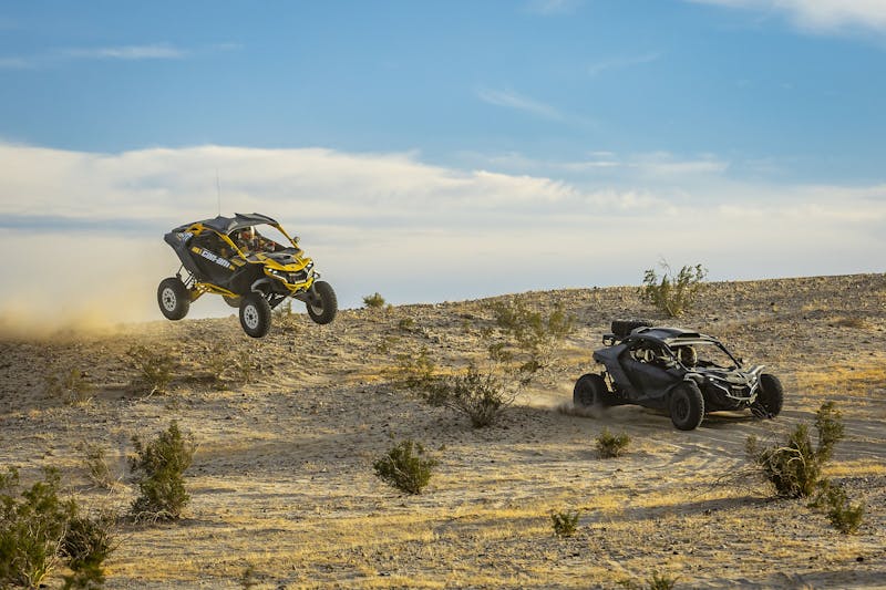With Age Comes Cage: Deegan And Pastrana Launch Can-Am UTVs