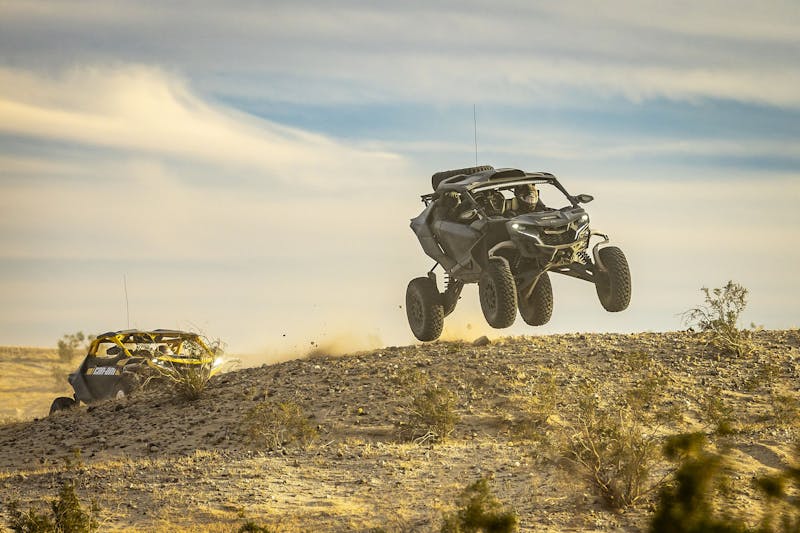 With Age Comes Cage: Deegan And Pastrana Launch Can-Am UTVs