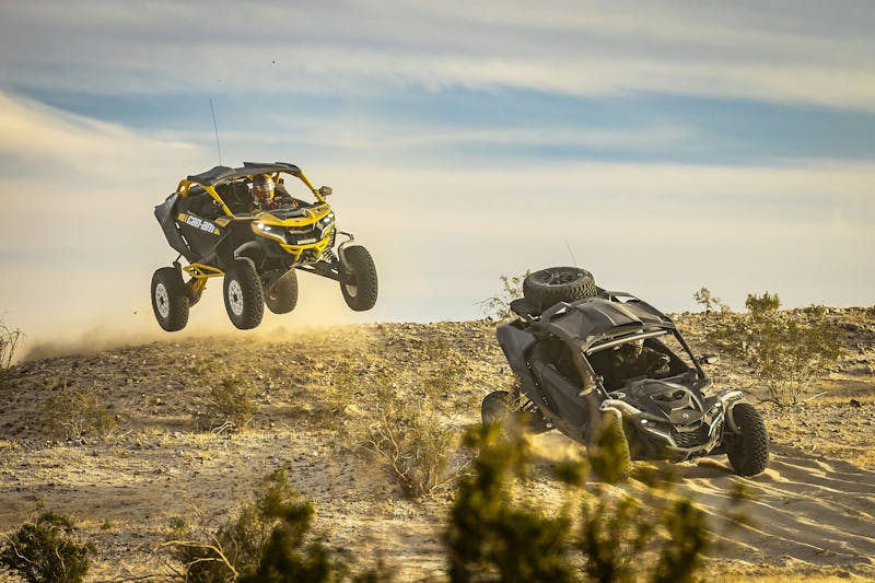 With Age Comes Cage: Deegan And Pastrana Launch Can-Am UTVs
