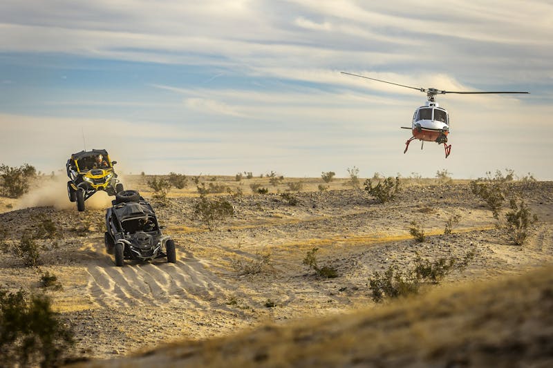 With Age Comes Cage: Deegan And Pastrana Launch Can-Am UTVs