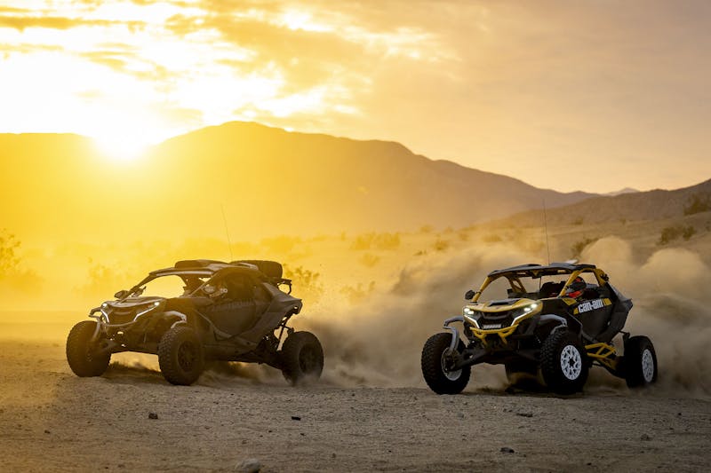 With Age Comes Cage: Deegan And Pastrana Launch Can-Am UTVs
