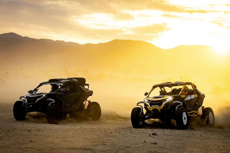 With Age Comes Cage: Deegan And Pastrana Launch Can-Am UTVs