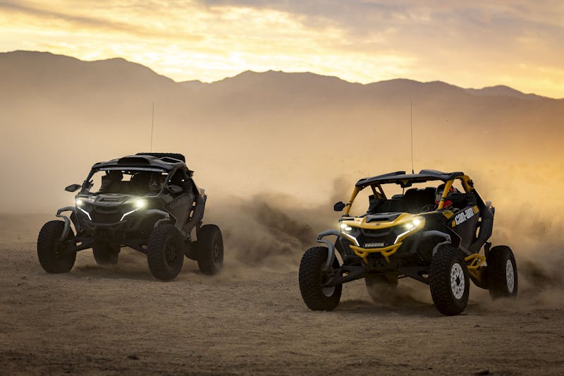 With Age Comes Cage: Deegan And Pastrana Launch Can-Am UTVs