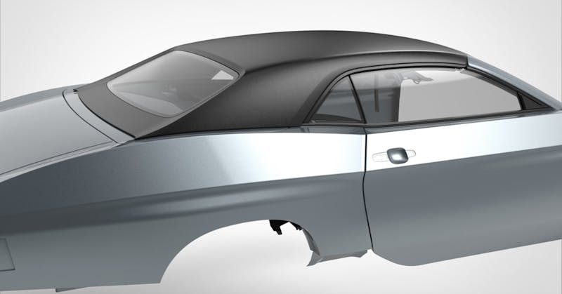 2024 70SS Chevy Chevelle SS 454 Remake Hard Top Renderings