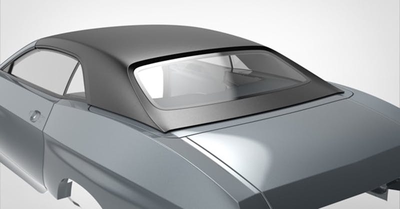 2024 70SS Chevy Chevelle SS 454 Remake Hard Top Rendering