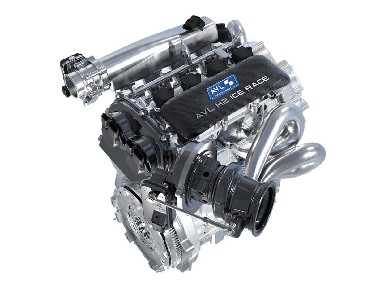 H2-ICE AVL RACETECH Hydrogen Race Engine