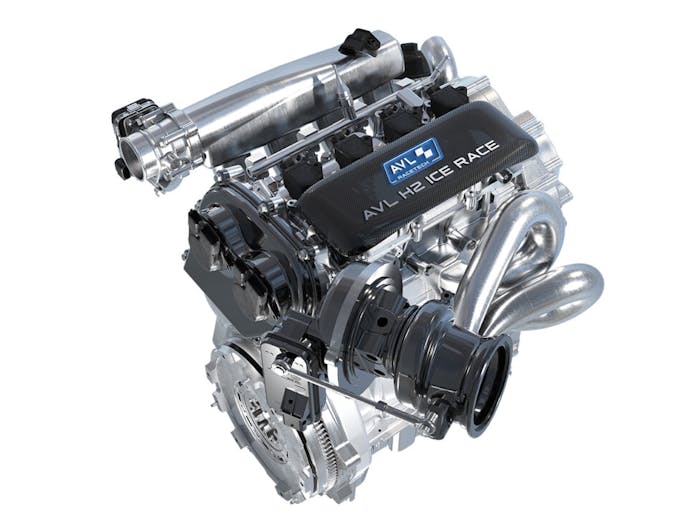 H2-ICE AVL RACETECH Hydrogen Race Engine