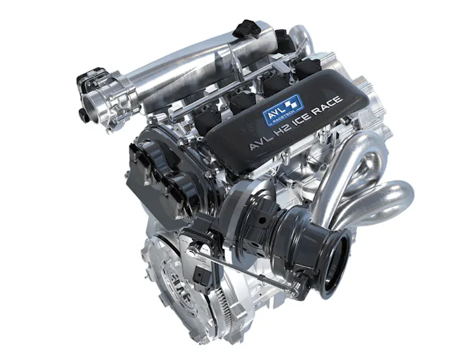 H2-ICE AVL RACETECH Hydrogen Race Engine