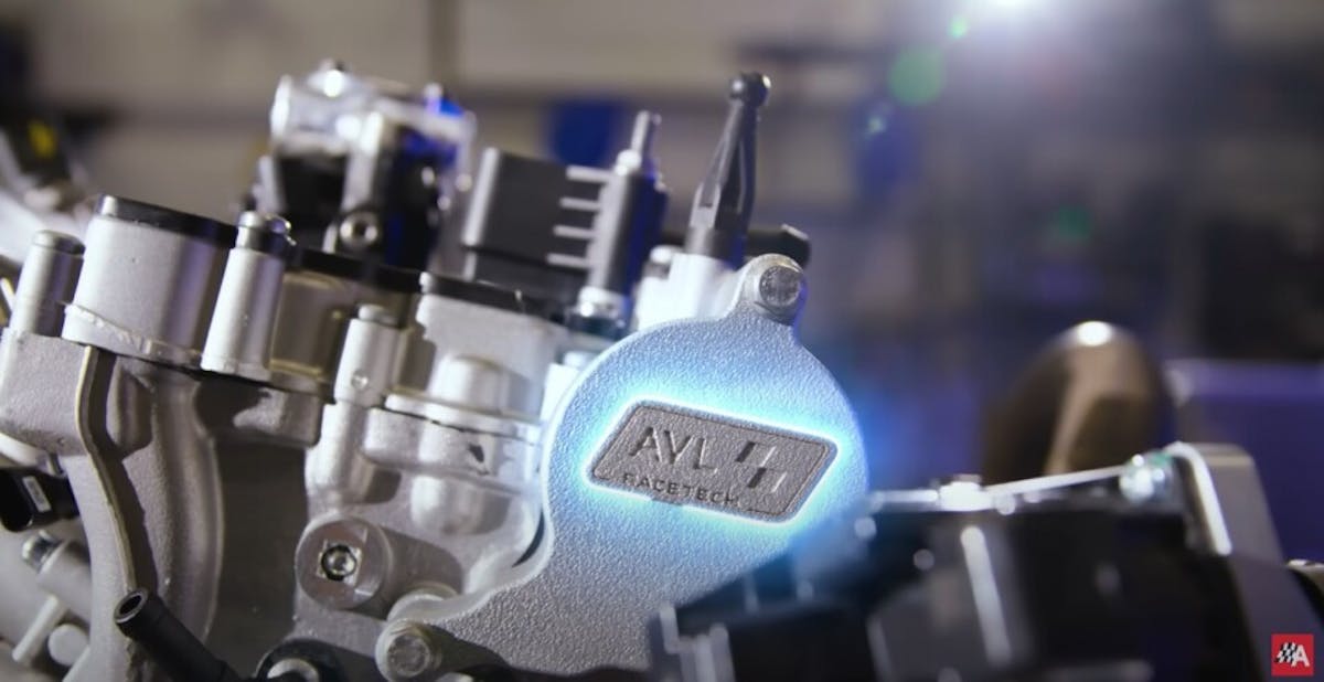 H2-ICE AVL RACETECH Hydrogen Race Engine