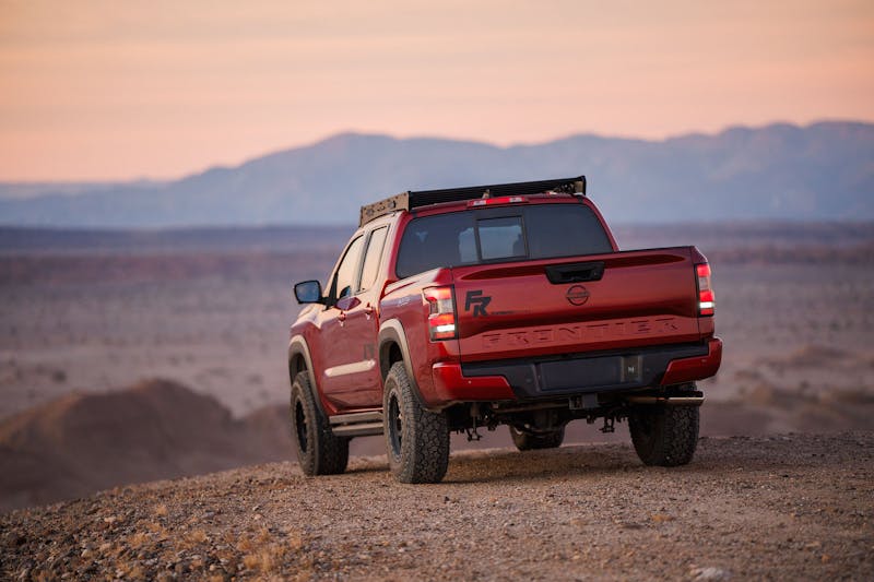 Nissan Frontier Forsberg Edition Is Based On A Desert Racing Dream