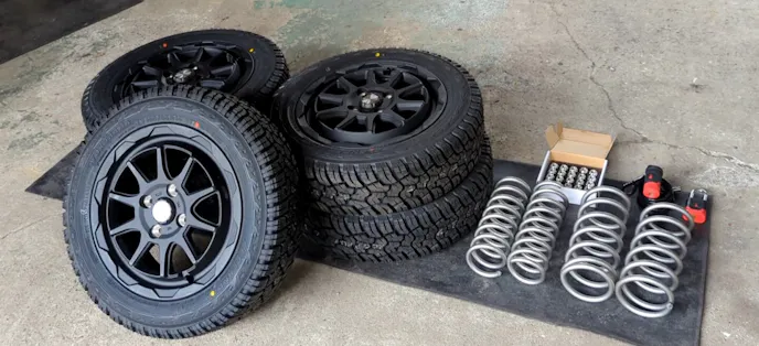 Daihatsu Deck Van Lift Kit