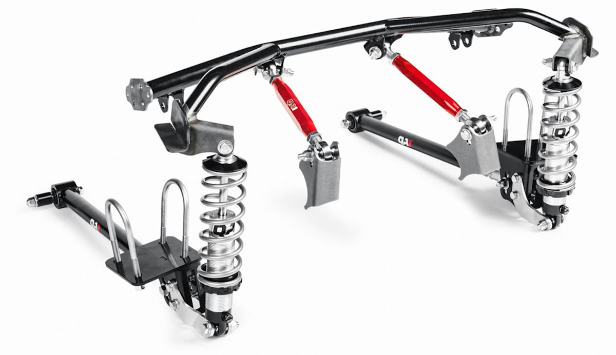 QA1 Camaro 4-link rear suspension and coilover upgrade