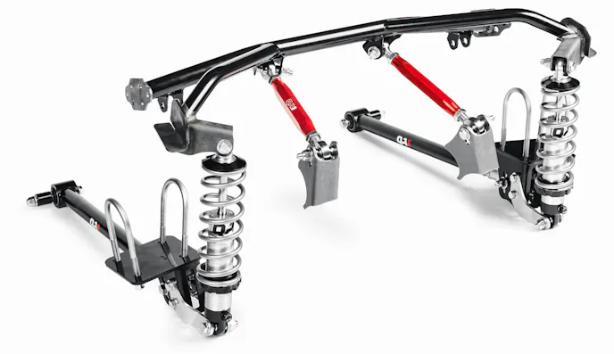 QA1 Camaro 4-link rear suspension and coilover upgrade