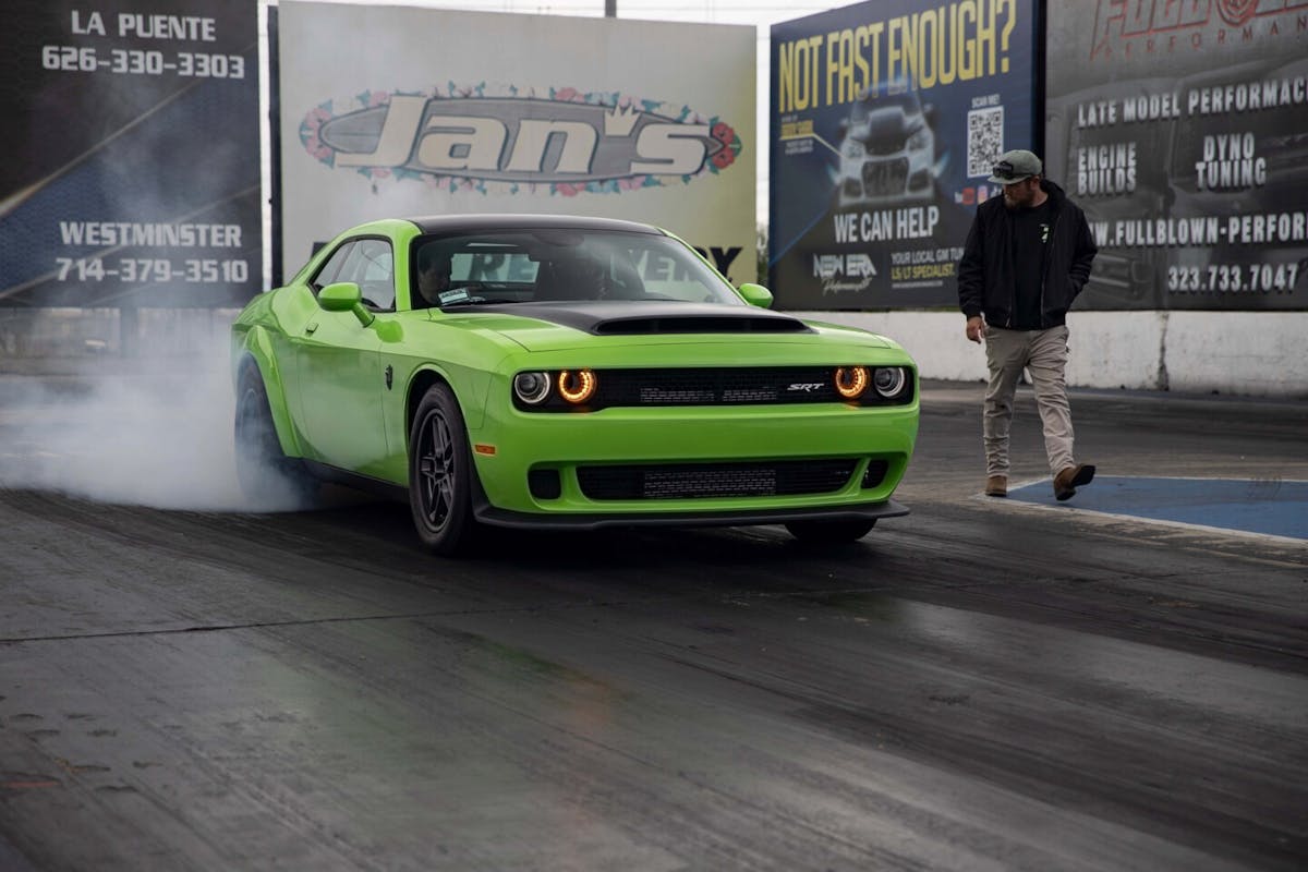 drag racing, Jeff Dunham, dodge demon 170