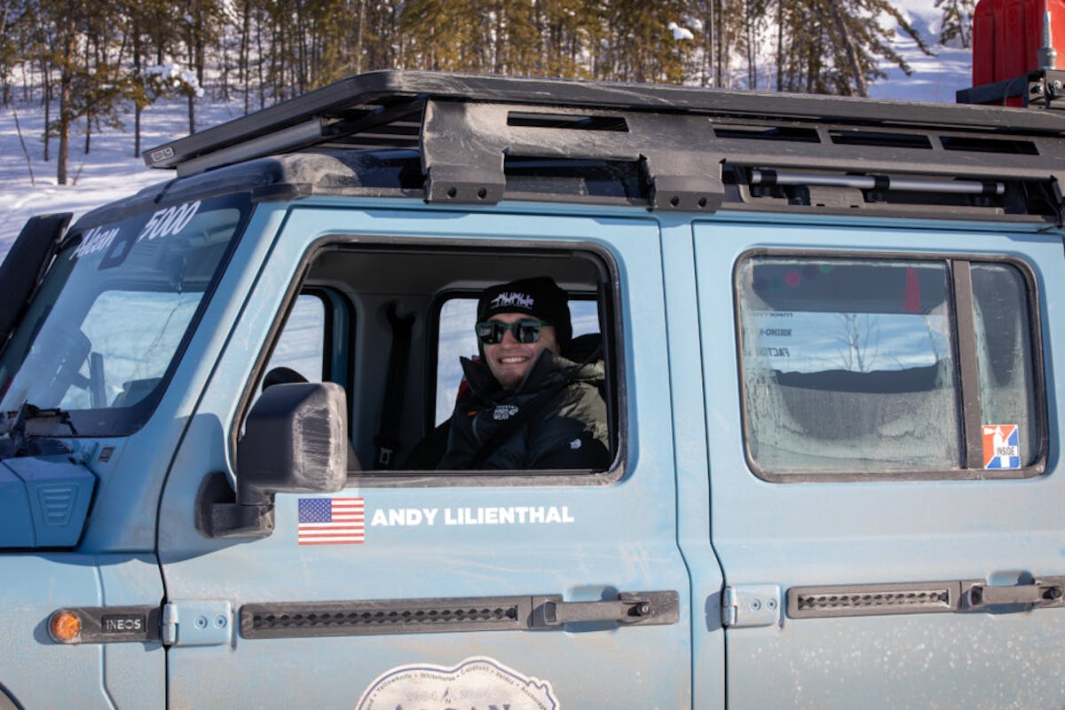 Andy Lilienthal, driver of the INEOS Grenadier.