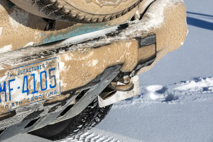 INEOS Grenadier has a rear rated vehicle recovery point.