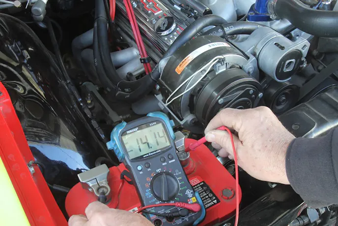 Checking to see if your charging system is operating properly