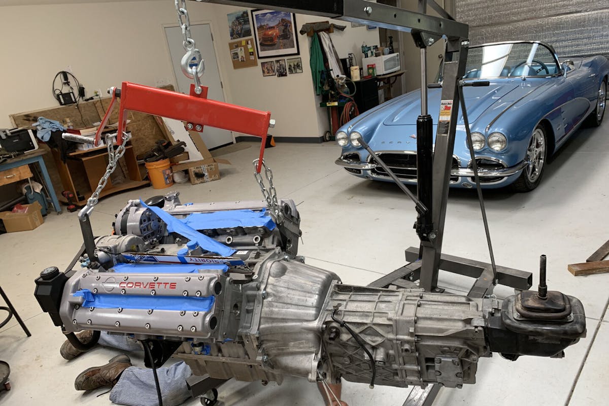 1990 ZR1 LT5 engine and a C1 Corvette