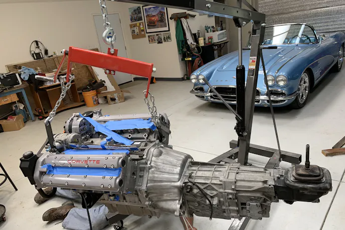 1990 ZR1 LT5 engine and a C1 Corvette