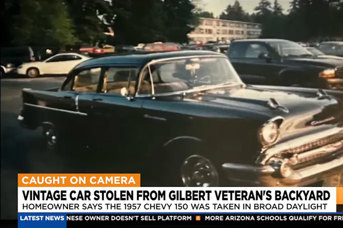 1957 Chevy four-door