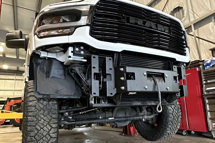 bumper winch for Ram 2500