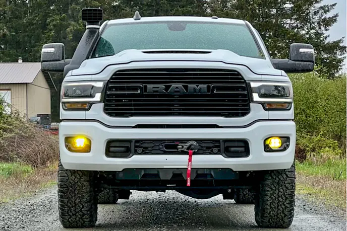 bumper winch for Ram 2500