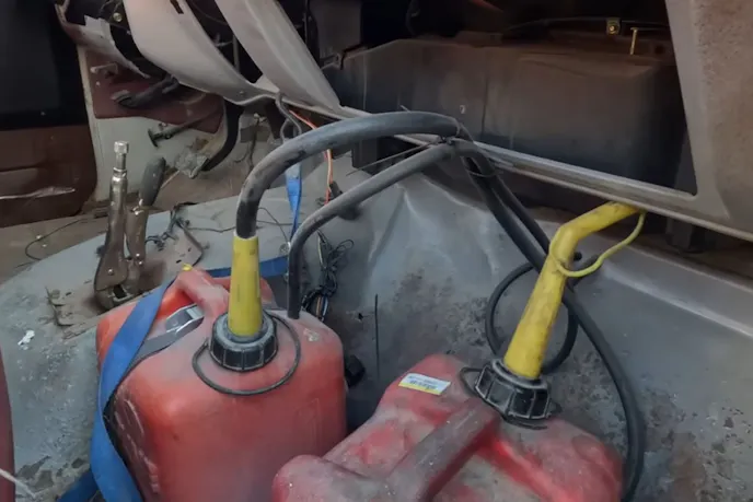 Fall Guy truck fuel tanks