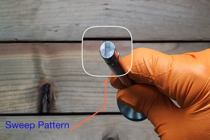 Ferrea Valves sweep pattern