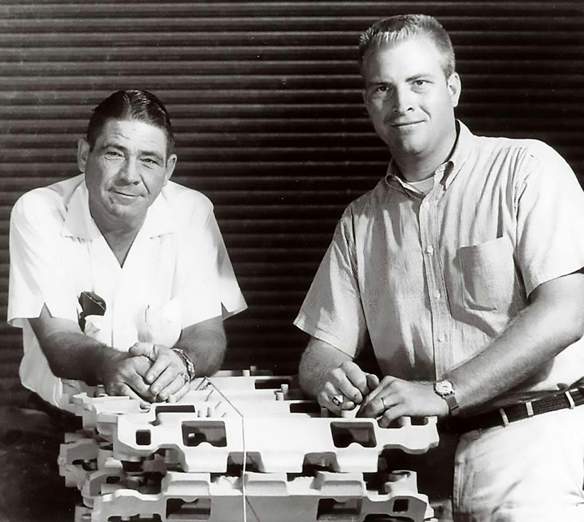 Vic Edelbrock Sr. and Vic Edelbrock Jr