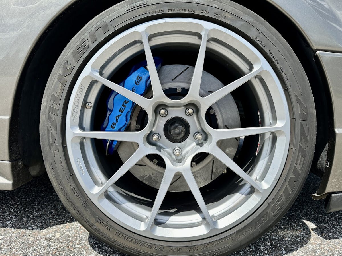Baer SN95 big brake kit with Forgeline Mustang wheels
