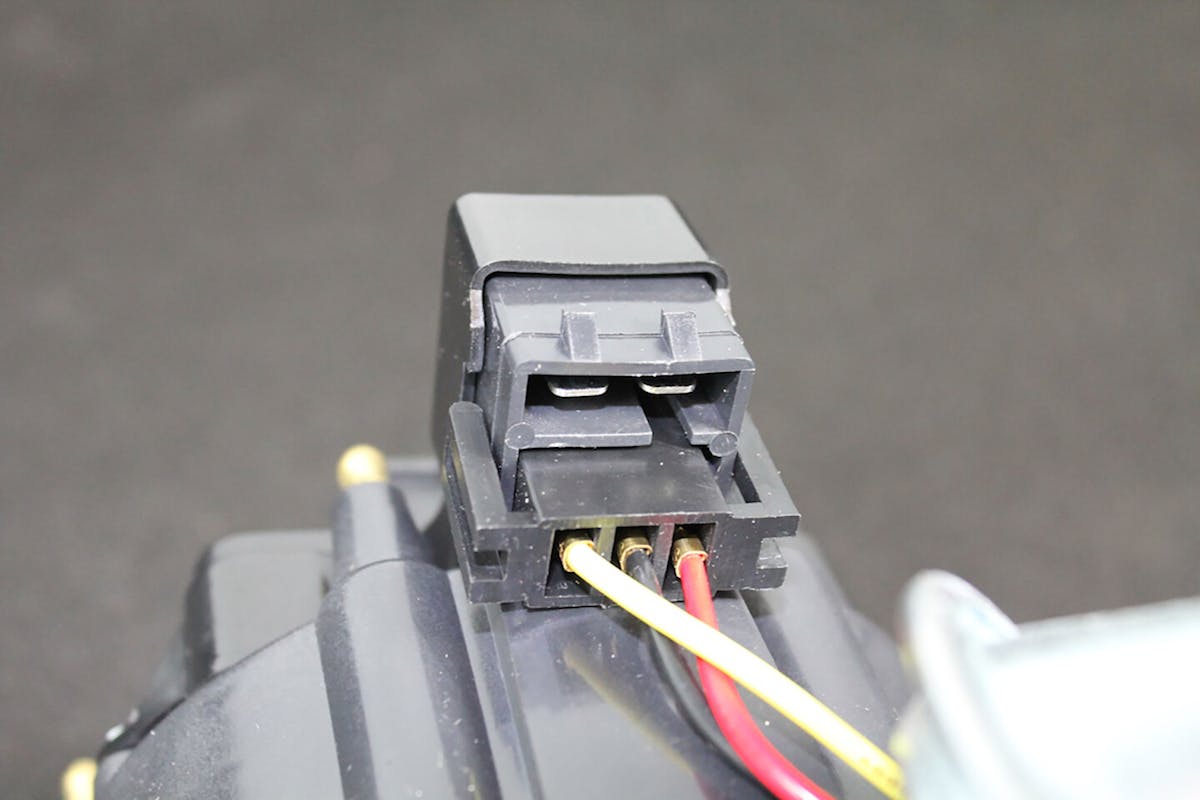 new distributor power and tach connection