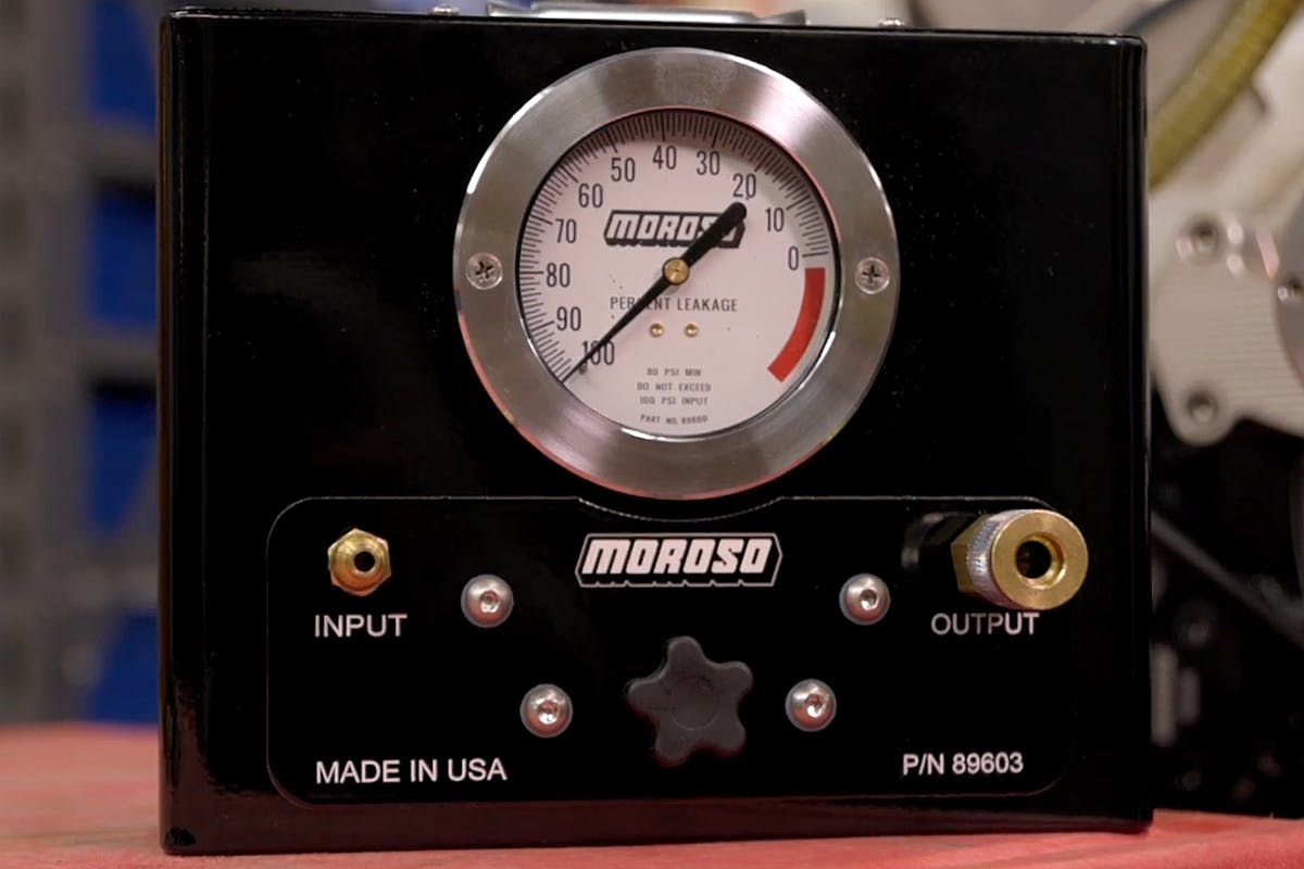 Moroso leak down tester