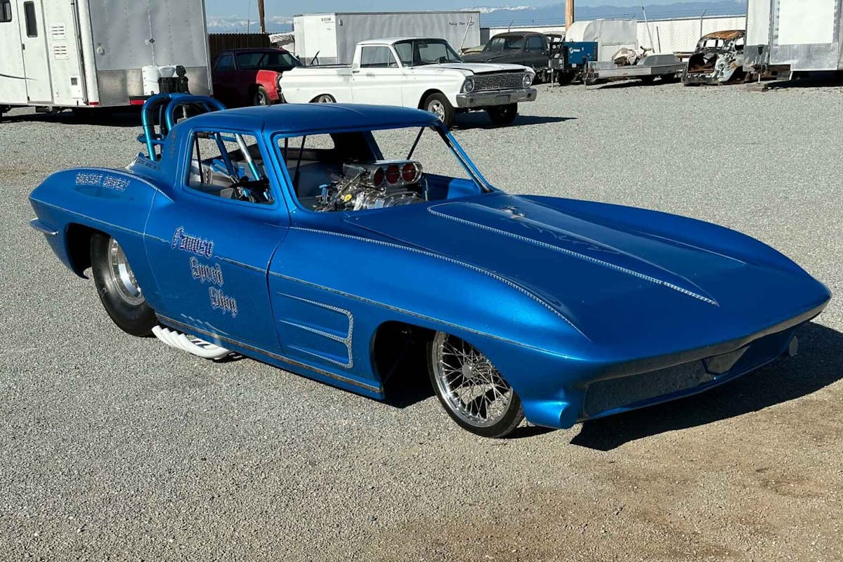 1966 Corvette, funny car