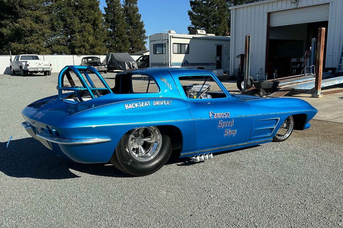 1966 Corvette, funny car