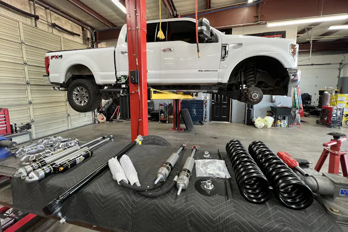 Super Duty suspension