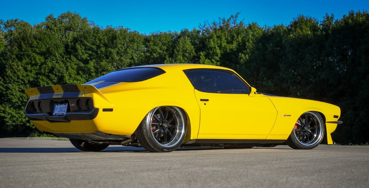 1973 Z28 Camaro on air ride