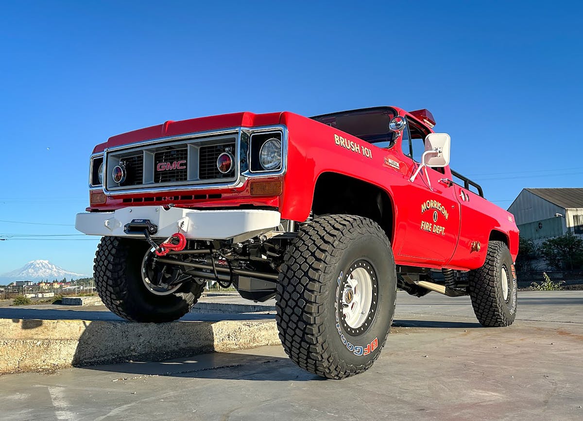 Art Morrison's new 4x4 chassis for 1968-1972 Chevy and GMC trucks