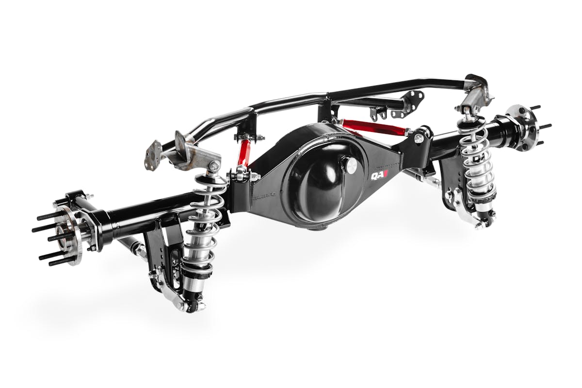image of triangulated 4-link suspension of the 9-inch, 4-link suspension kit
