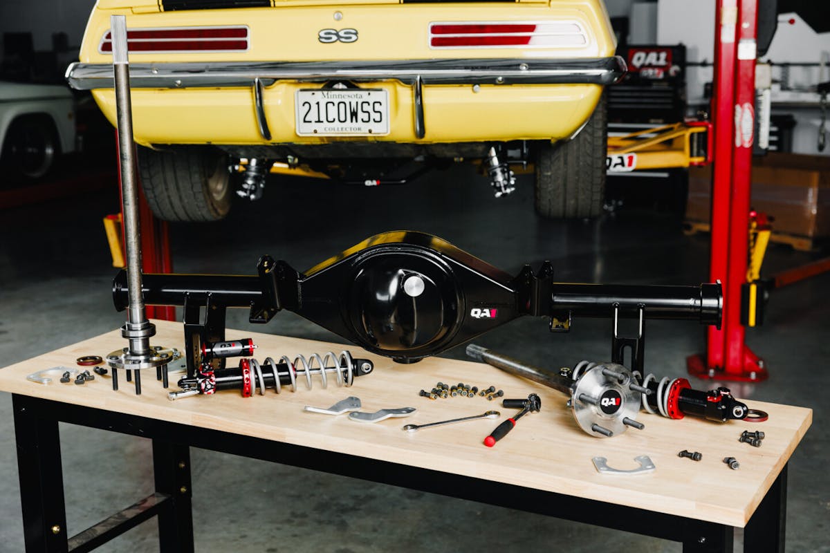 image of 9-inch, 4-link suspension kit