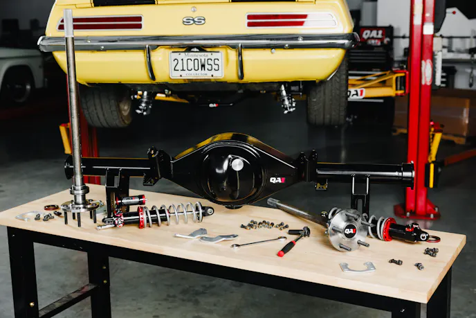 image of 9-inch, 4-link suspension kit