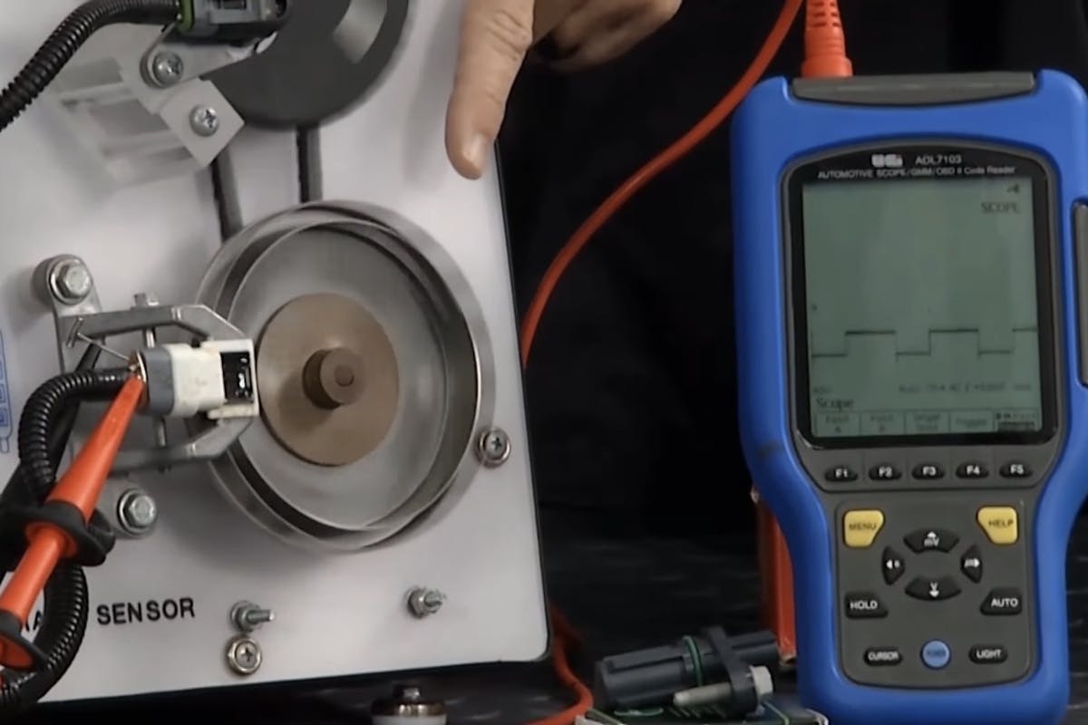 digital crankshaft sensor: one of the types of crank and cam position sensors