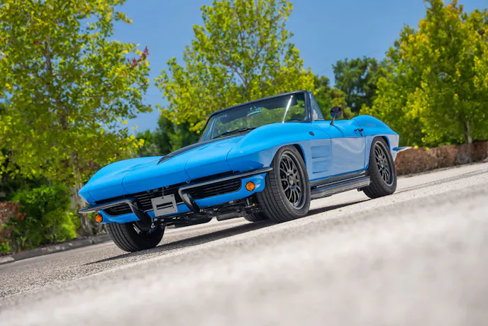 LS-swapped midyear Corvette
