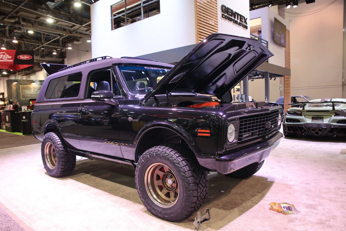 1972 Chevy K5 Blazer at SEMA 2024