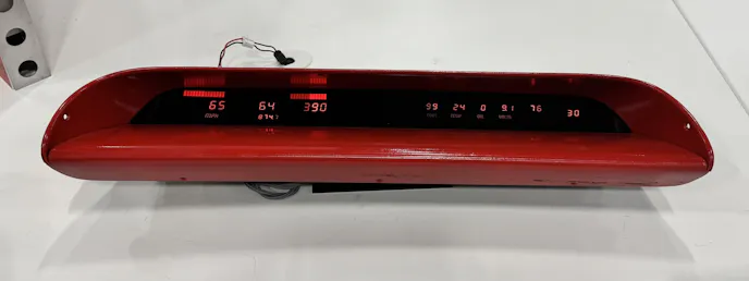 led digital replacement gauge panel