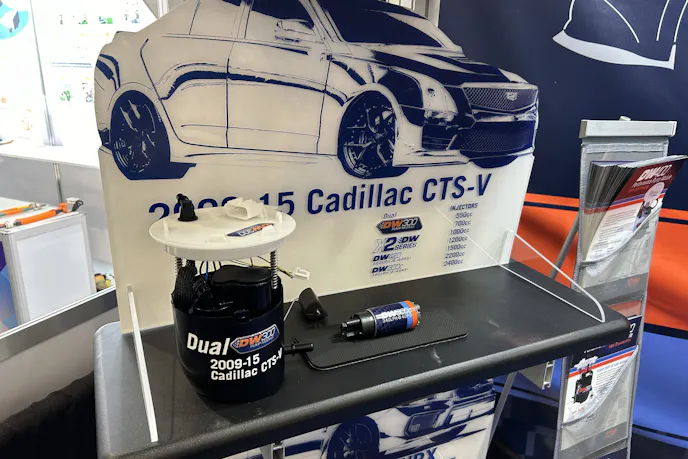 Dual DW300 Performance Pump Module on a table