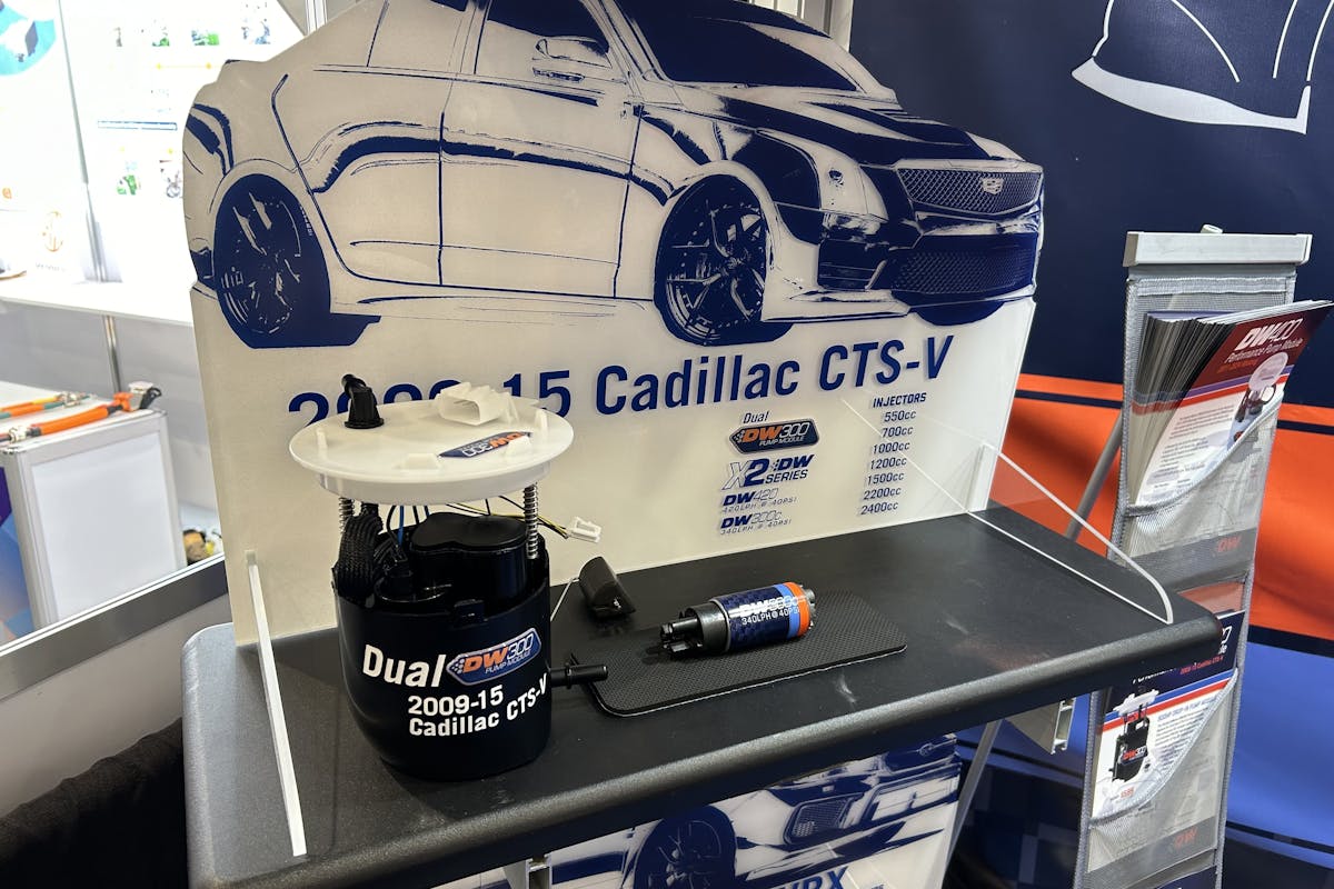 Dual DW300 Performance Pump Module on a table